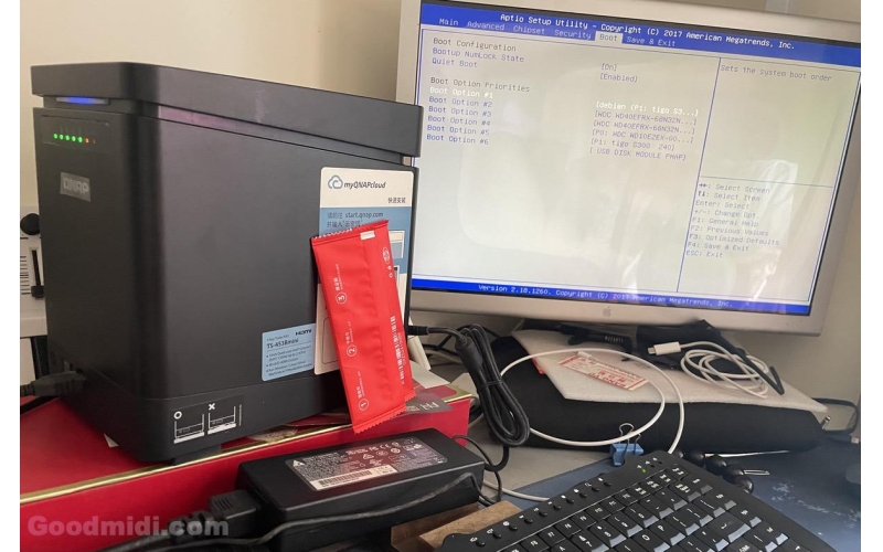 记录一下威联通TS-453Bmini刷飞牛fnOS的过程